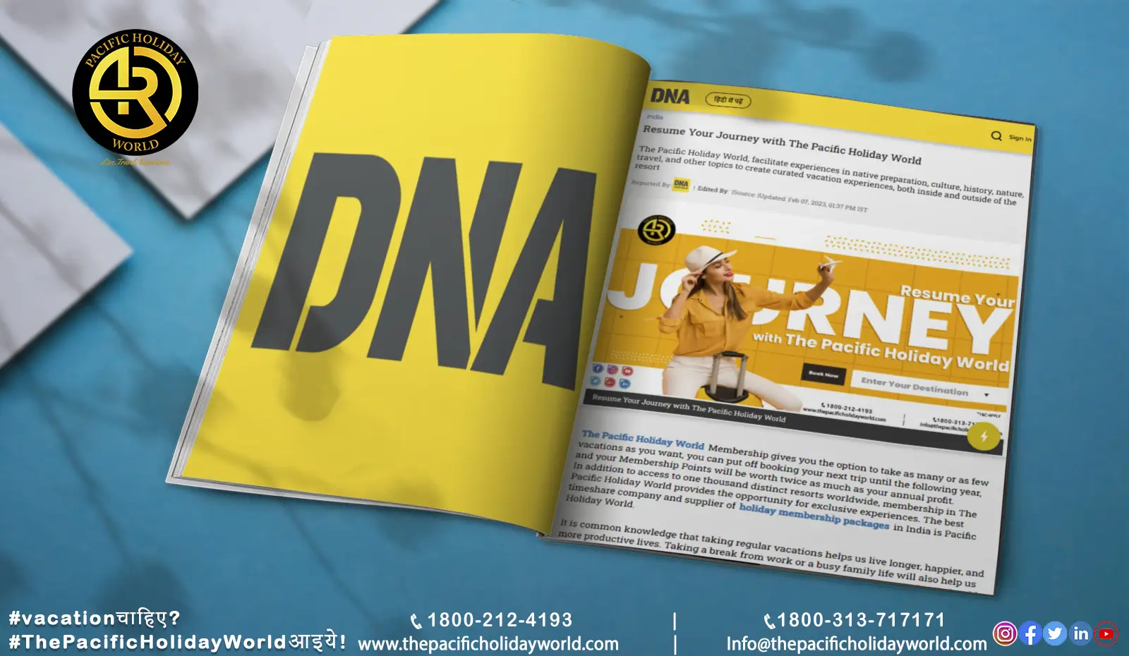 pacific holiday wolrd on dna news